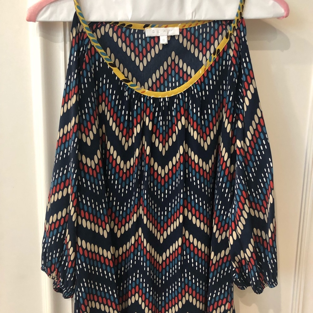 Slam cold shoulder blouse.